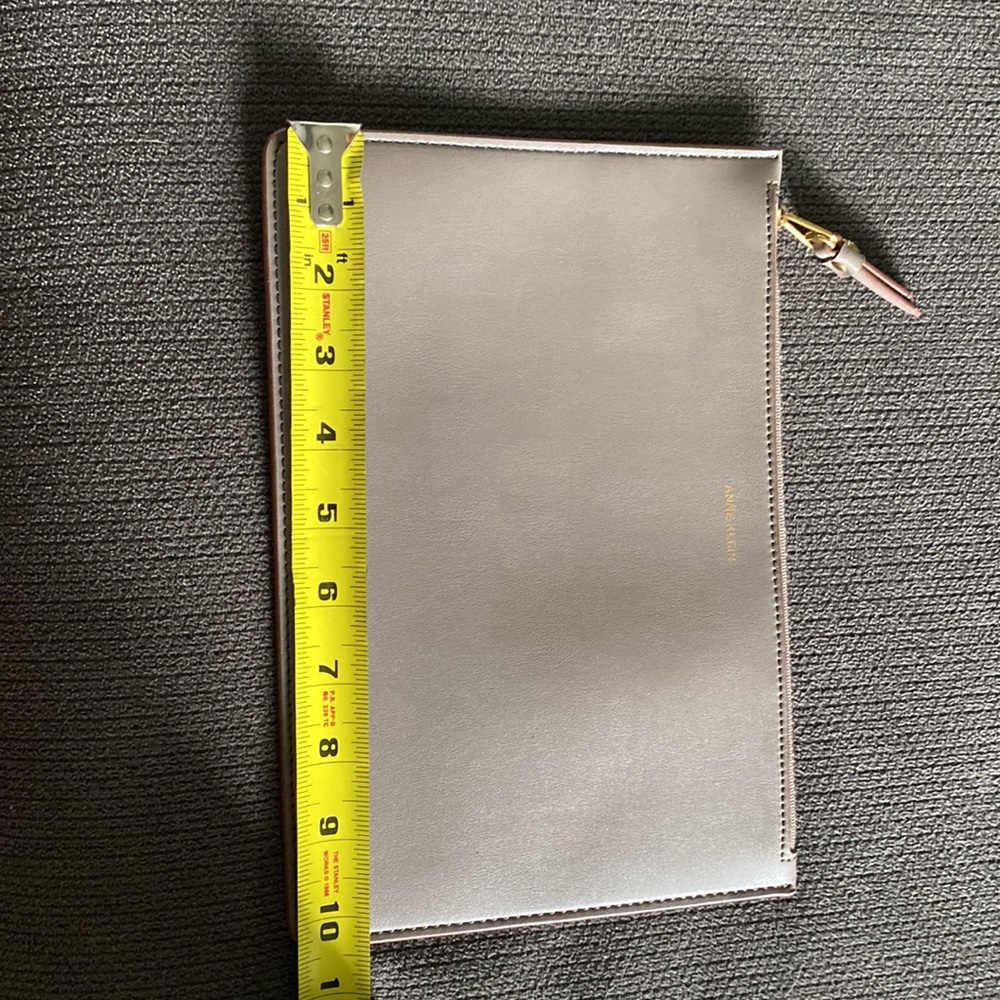 Anne Klein Large Zippered Pouch - Picture 2 of 3